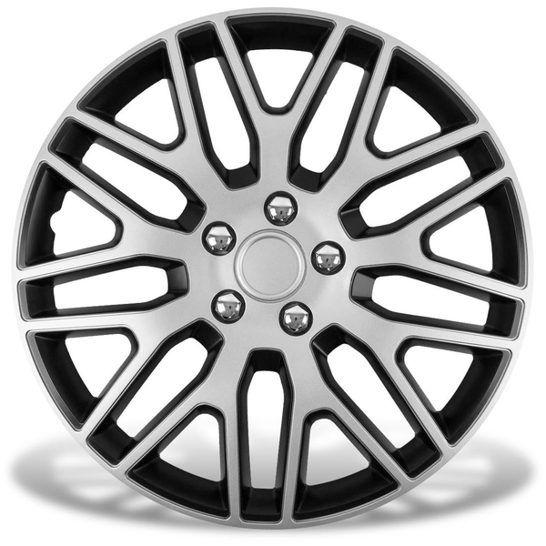 AMIO keréktárcsa burkolat 16" ezüst-fekete (1 db) 9901375
