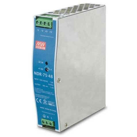 48V, 75W Din-Rail Power Supply