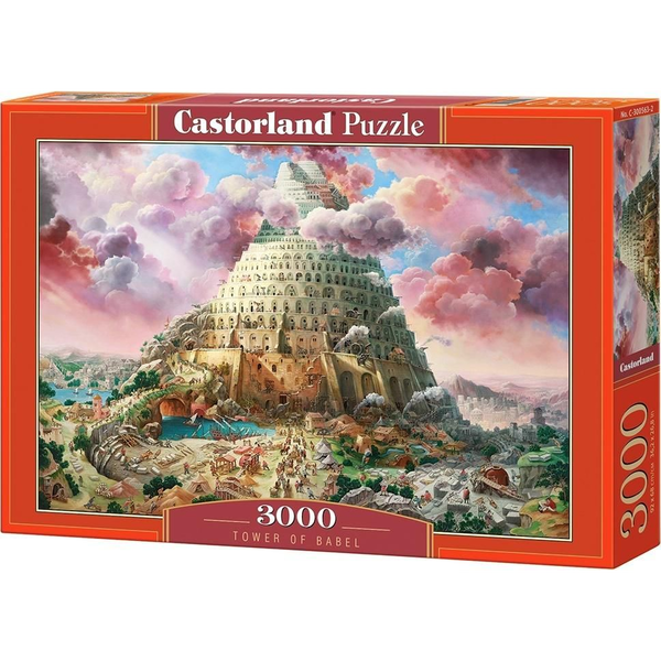 Castorland Tower of Babel 3000 pcs Puslespil 3000 stk Landskab