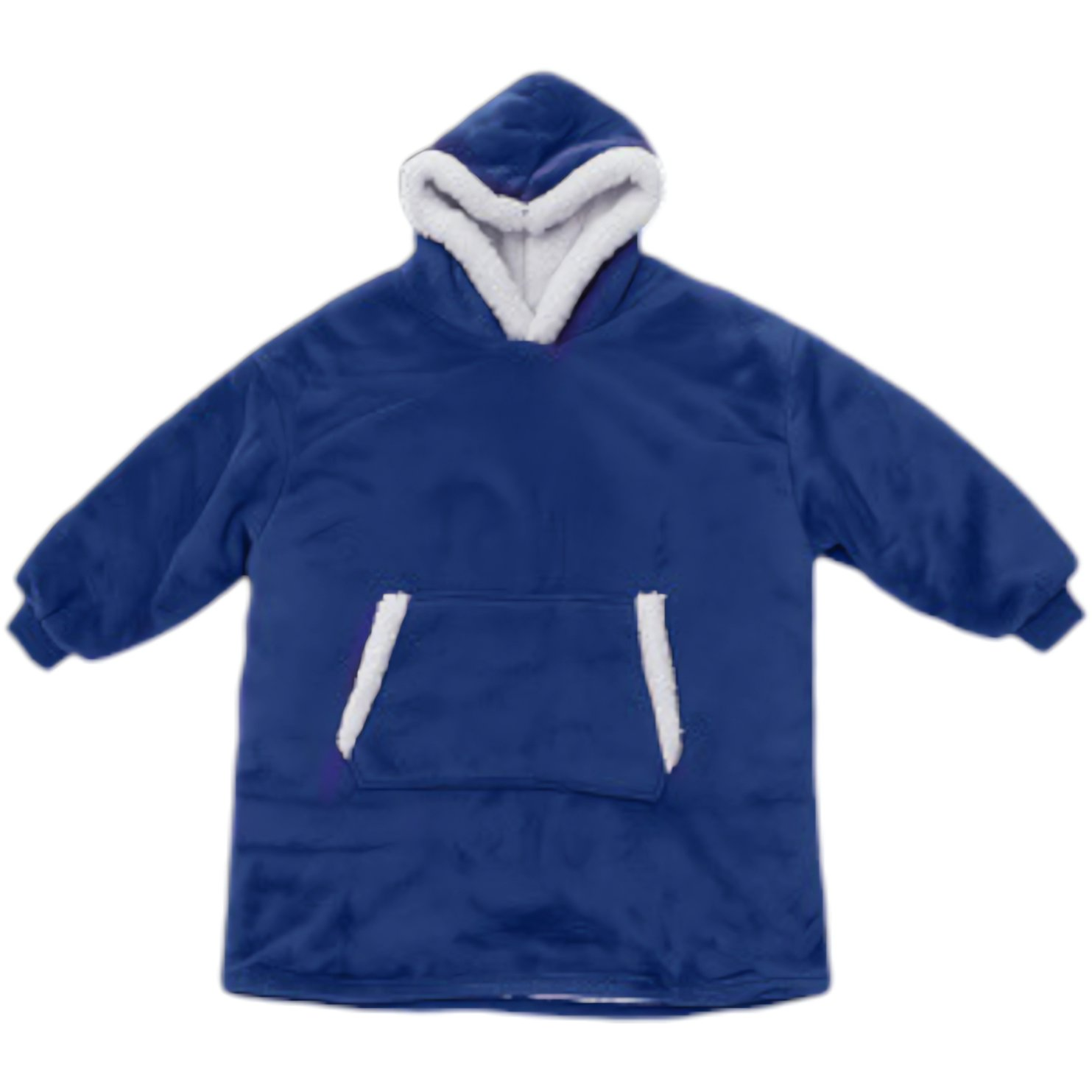 Ruhhy 26147 Televizní mikina s kapucí XXL, tmavě modrá (5900779957756)