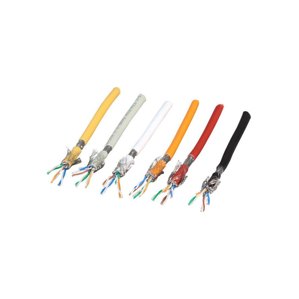 EFB Rohkabel Cat7, S/FTP, LSZH, blau, 100m Ring