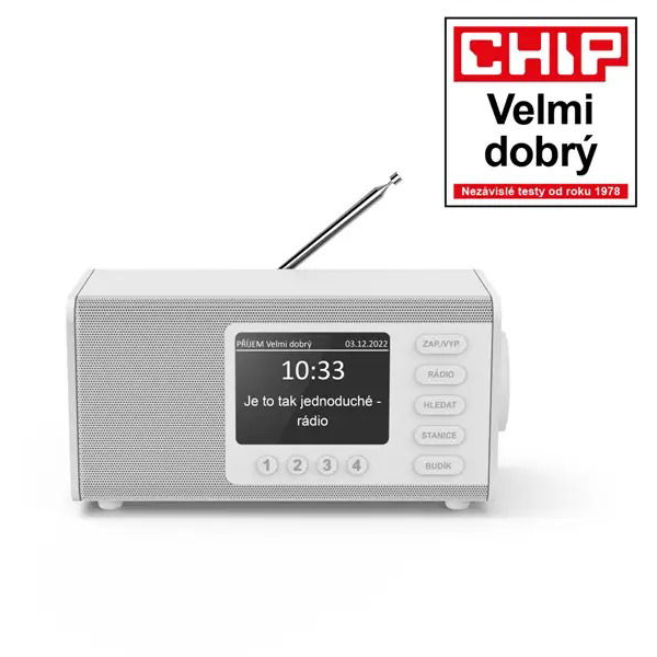 Hama DR1000, FM/DAB/DAB+, fehér (54241)