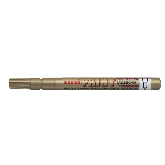 Uni PX-21 0.8-1.2mm Lakkmarker - Arany (PX-21(L) GOLD(EU))