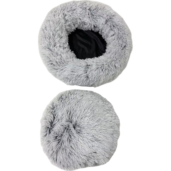PET BED GREY 218144 70X70X16CM