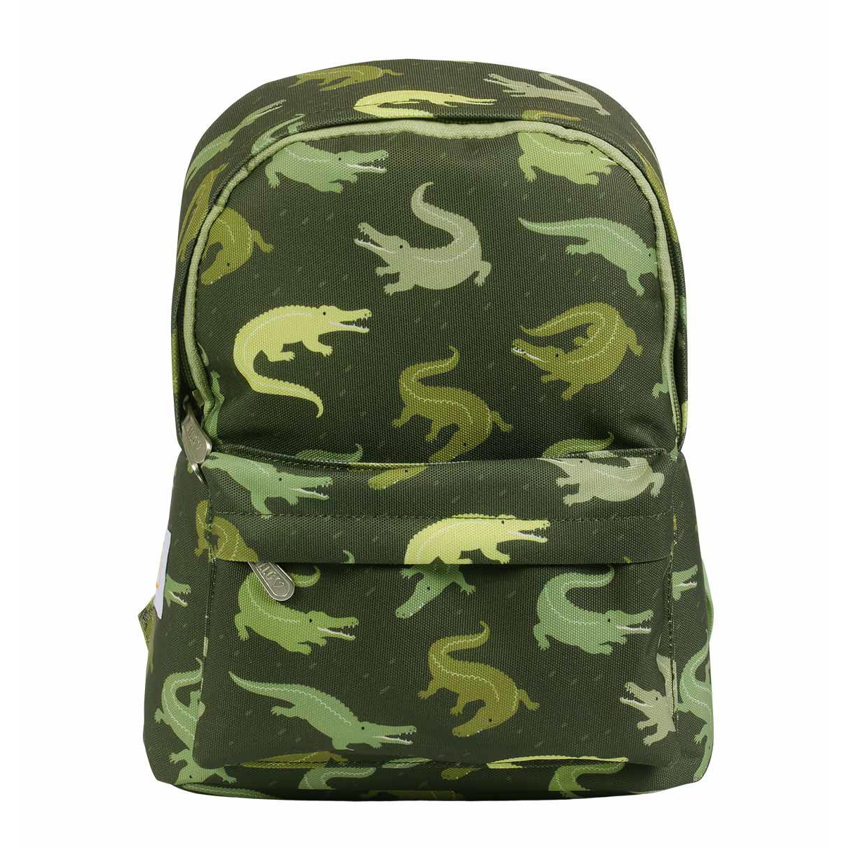 A Little Lovely Company Small backpack - crocodile (ALLC_BPCRGR70)