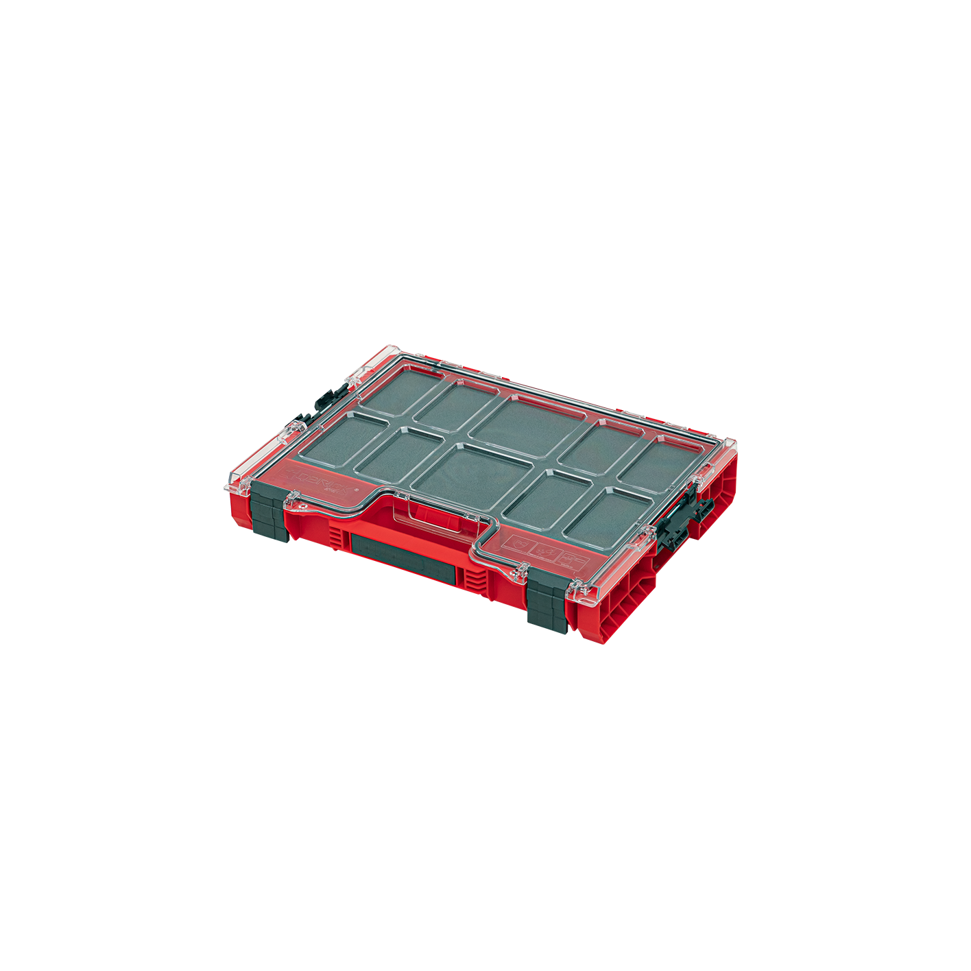 Qbrick System Pro Organiser 200 Szivacsos Red Ultra Hd (ORGQPRO200FCZEPG003)