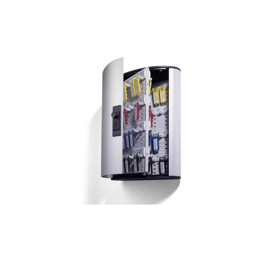 DURABLE Schlüsselkasten KeyBoxCode72 Zahlenschloss silber (196723) (196723)