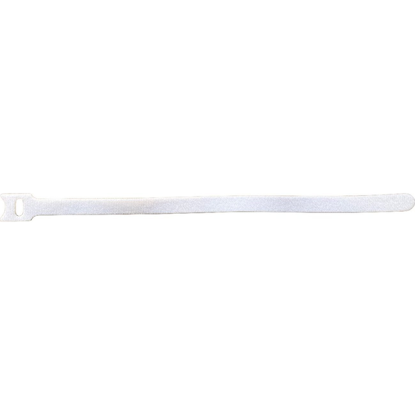LANVIEW Velcro Straps 20cm X 12mm White 50pcs