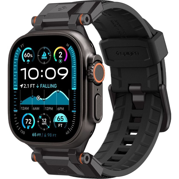 SPIGEN futerał DURAPRO ARMOR do APPLE Watch 6/7/8/9/10/SE/ULTRA 1/2 (44/45/46/49 mm) black