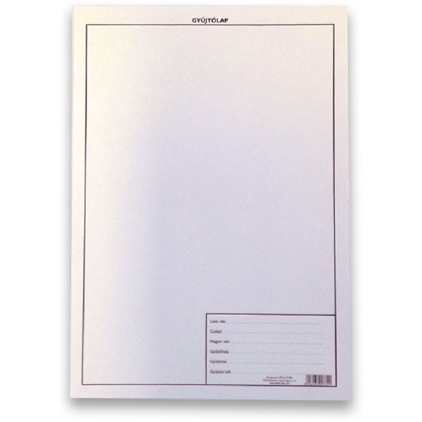 A4 1 ív növénygyűjtő pótlap (P0019-5114 )