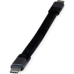 Roline USB kábel USB4™ USB-C® dugó, USB-C® dugó 15.00 m Fekete Árnyékolt 11.02.9078