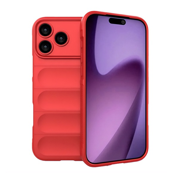 Szilikon telefonvédő (ütésállóság, kameravédő, 3D) PIROS Apple iPhone 17 Pro "Gigapack csomagolás" (GP-173641)