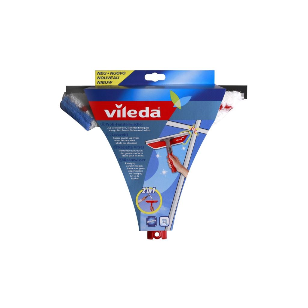 Vileda F12573 ablaktisztító 2in1 szett nyél nélkül (F12573)