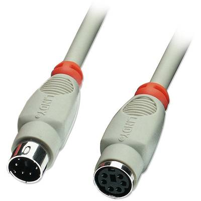 Lindy 33461 PS/2-kabel 2 m Grå