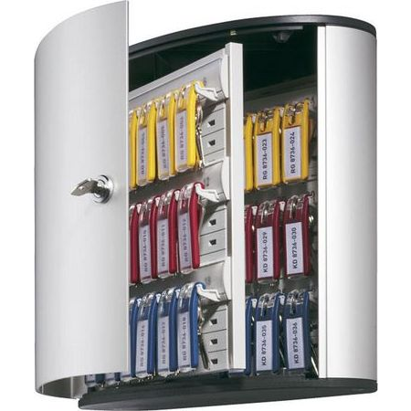 DURABLE Schlüsselkasten Key Box 36 für 36 Schlüssel silber
