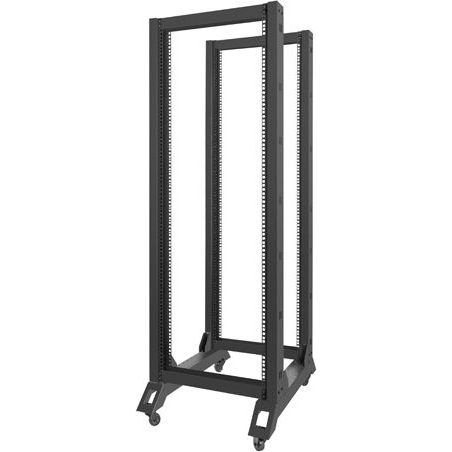 Отворен метален шкаф, Lanberg, 32U 600x800mm, 19”, черен