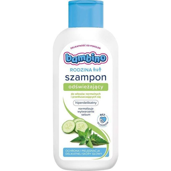 Bambino BAMBINO-RODZ.SZAMPON ODŚWIEŻAJĄCY 400ML