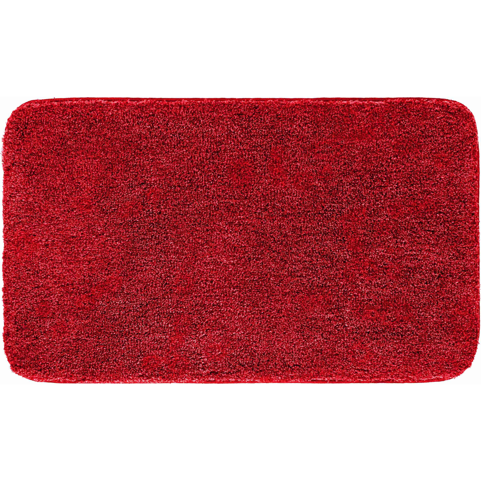 GRUND Melange Fürdőszobai szőnyeg, 60×100 cm, rubinvörös (B4102-016004007)