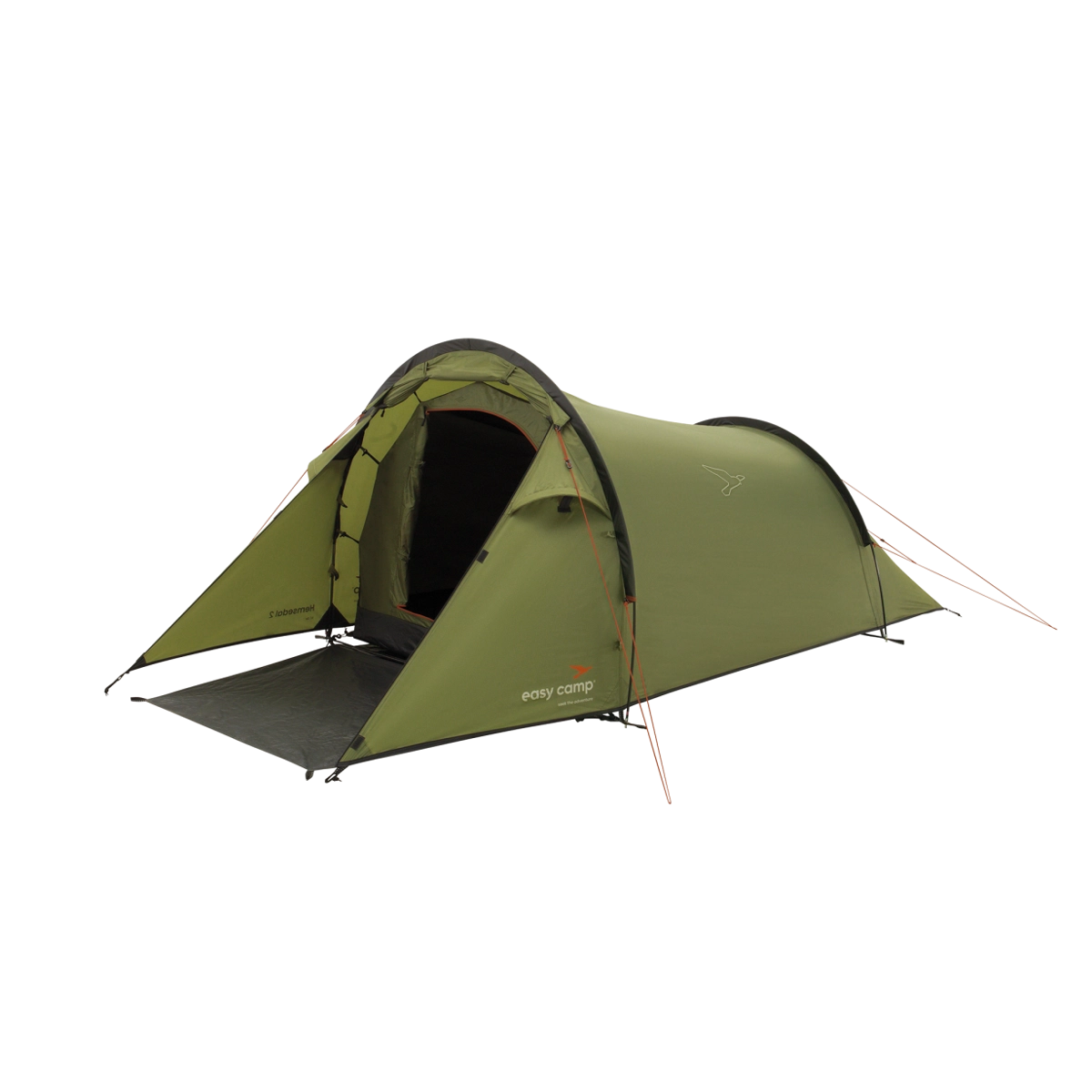 Easy Camp Hemsedal 2 Alagút sátor 2 személyes 310 x 140 x 110 cm - Zöld (120473)