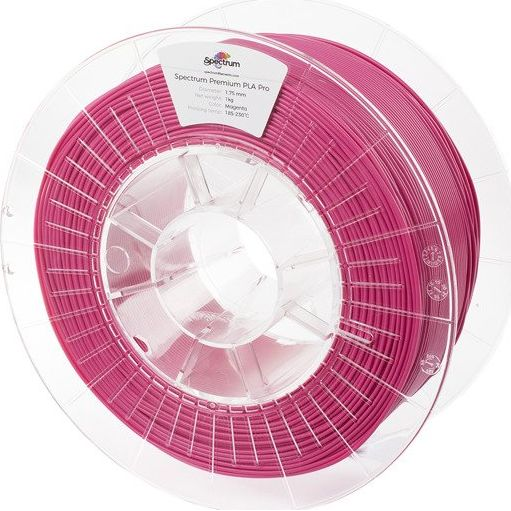 Spectrum Filaments 80134 PLA Pro 3D nyomtatószál PLA Pro ütésálló 1.75 mm 1000 g Bíbor 1 db (5903175651037)