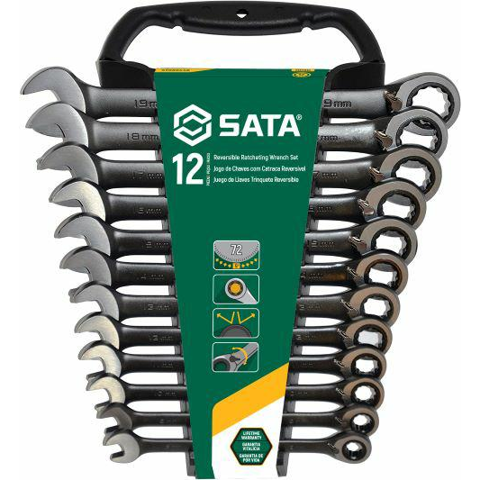 12 db-os racsnis kulcs készlet SATA kapcsoló 08044