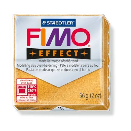 FIMO "Effect" gyurma 56g égethető metál arany (8020-11) (8020-11)