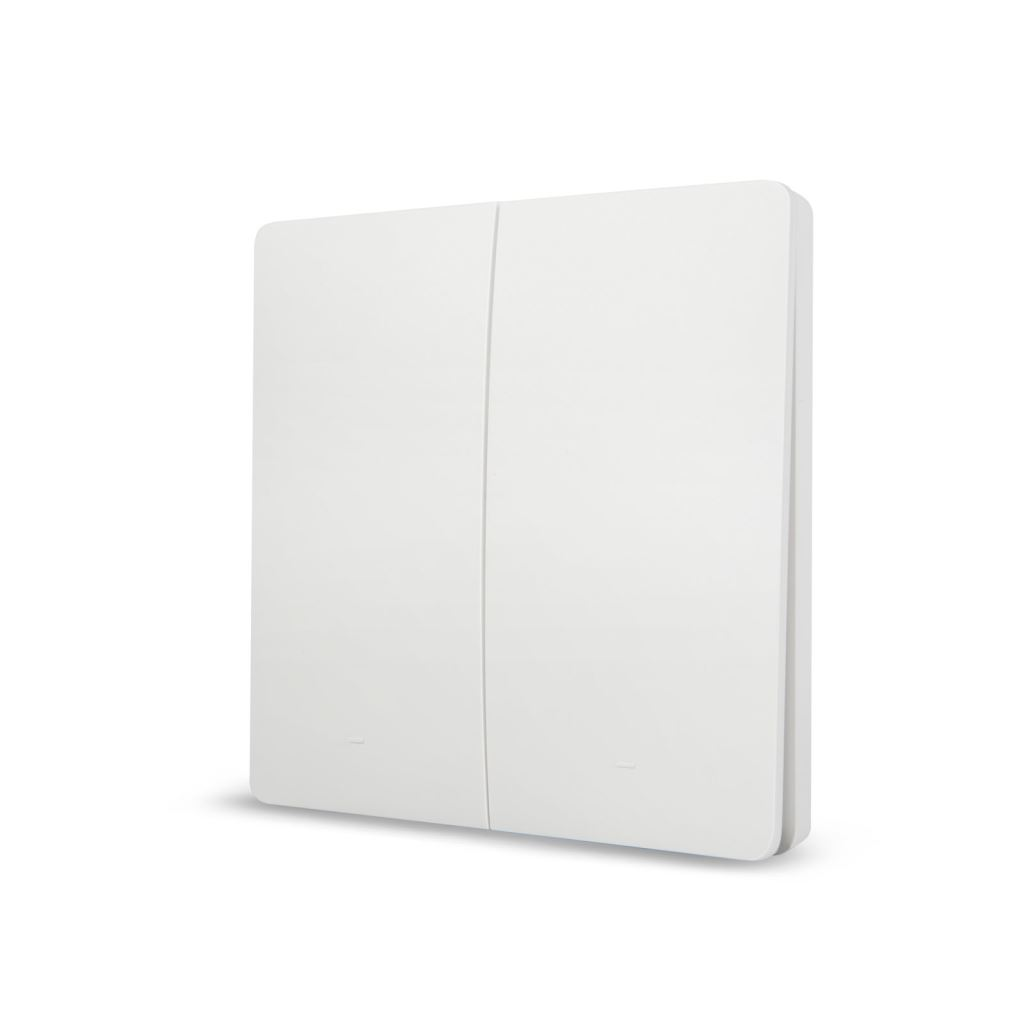 Delight Kinetic fali kapcsoló 433 Mhz 2 körös fehér (55353) (55353)