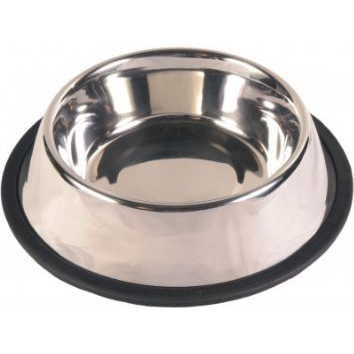 Trixie fém tál gumiperemmel 0.7l/21cm (TX-24852)