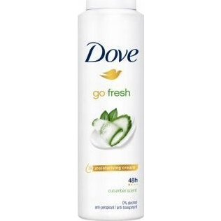DOVE DEODORANTE SPRAY    150 ML.     GO FRESH CETRIOLO