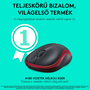 Logitech M185 myš Pro praváky i leváky RF bezdrátový Optický 1000 DPI