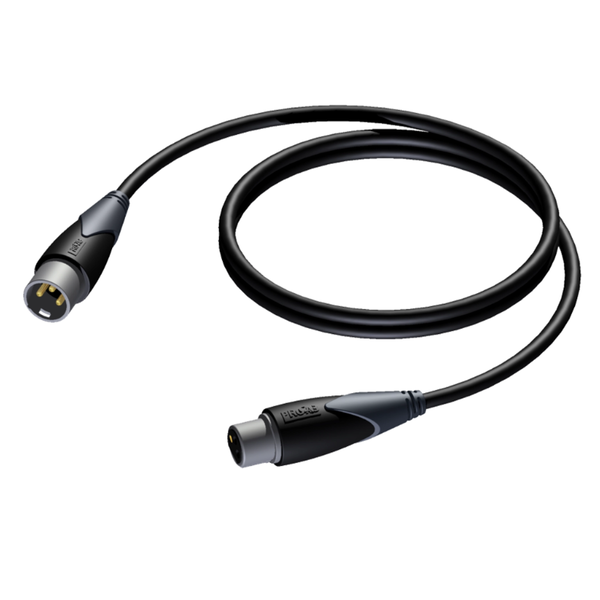 Procab CLA901 XLR apa - XLR anya Kábel (1m)