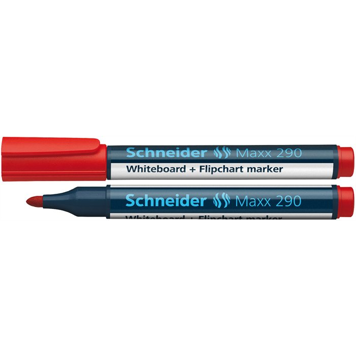 Schneider Maxx 290 2-3mm Táblamarker - Piros (129002)