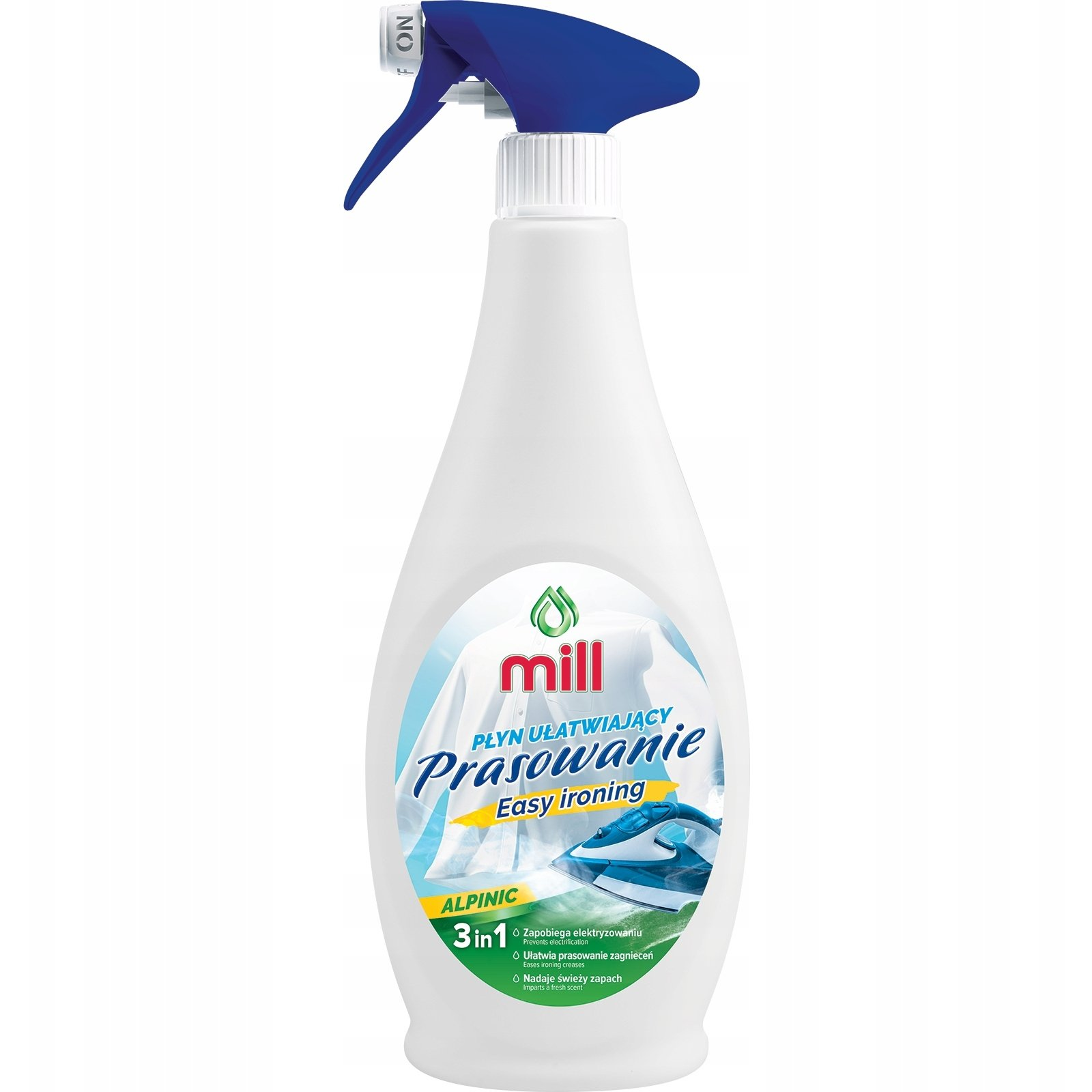MILL Płyn ułatwiający prasowanie ALPINIK 500 ml