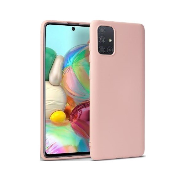 Samsung Galaxy M31s SM-M317F, Szilikon tok, prémium, rózsaszín (795787713808)