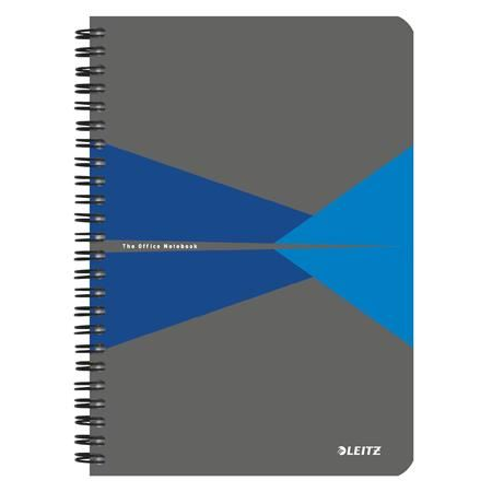 Leitz spirálfüzet, A5, kockás, 90 lap, 