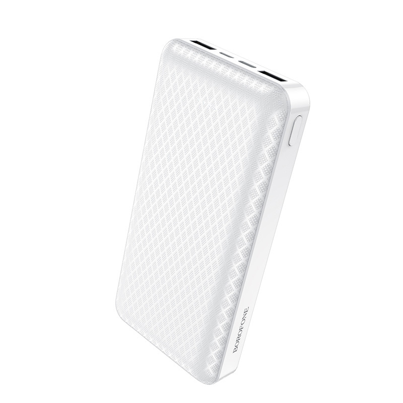 Borofone BJ3A Minimalist Power Bank 20000mAh - Fehér (AKUM839)