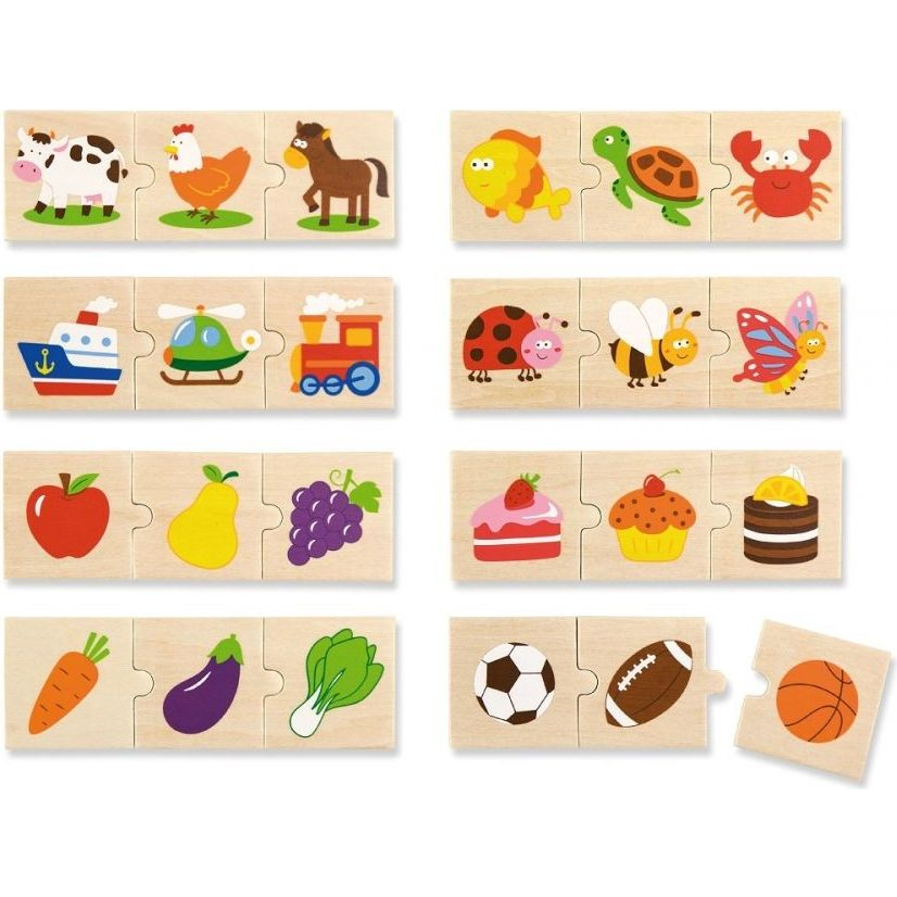 Viga Készségfejlesztő Puzzle Kategória Csoportosító (V51608)