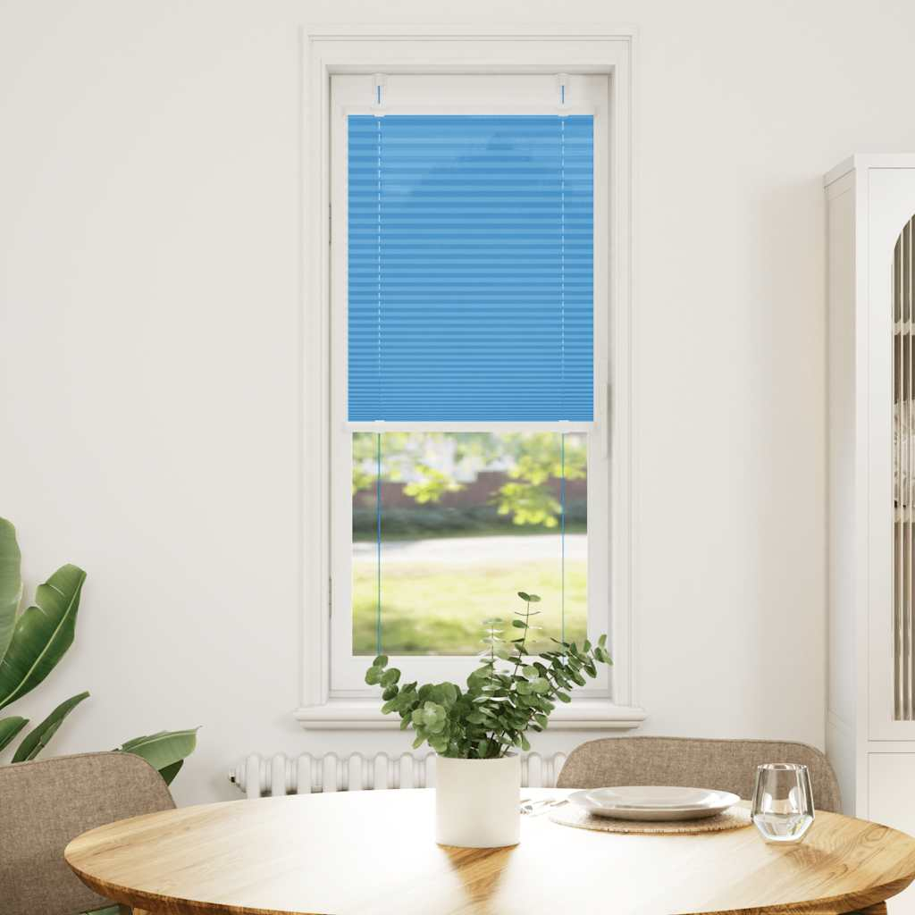 pliszírozott redőny kék 45x100 cm szövetszélesség 44,4 cm (4015166)