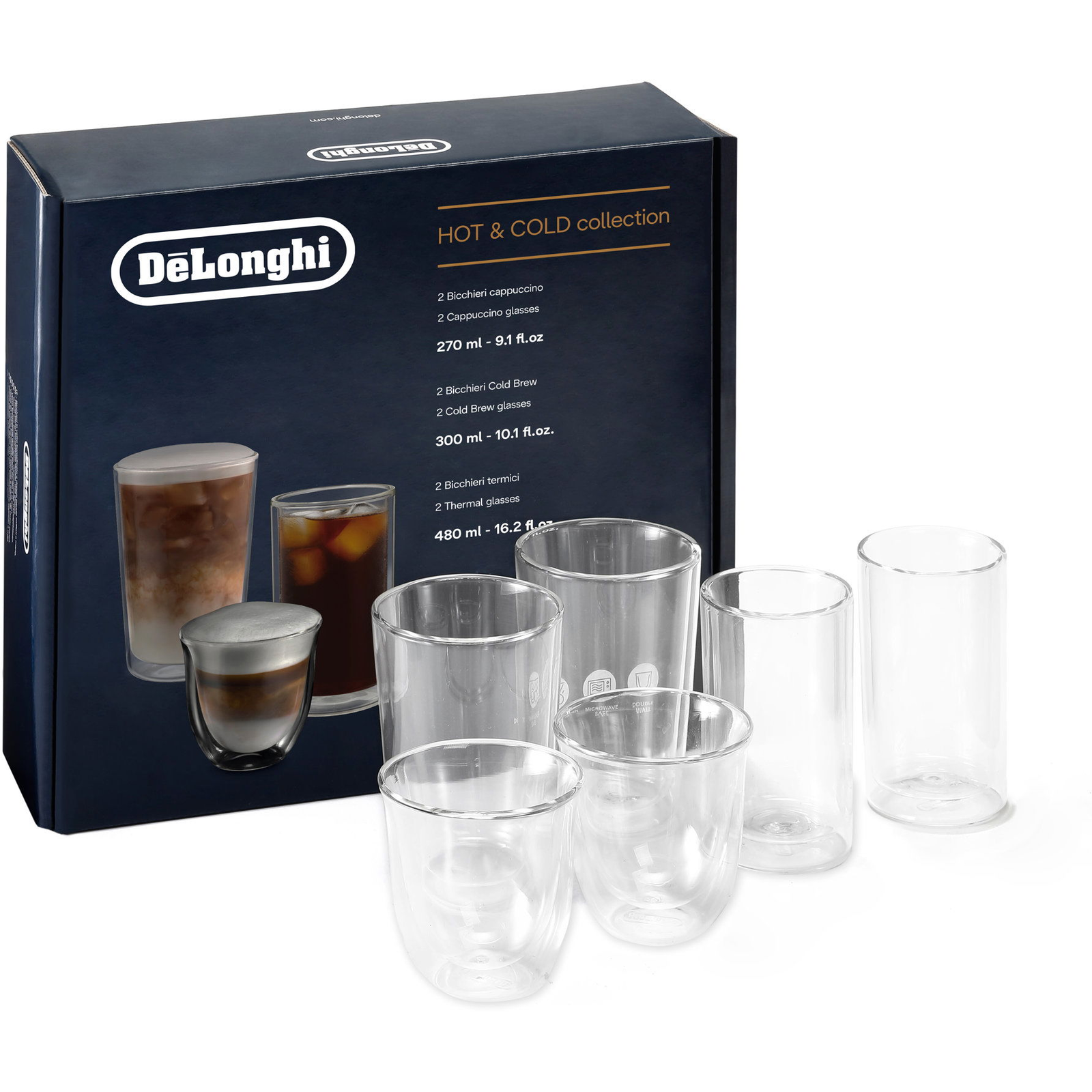 De'Longhi Hot&amp;Cold szett (8004399021860)