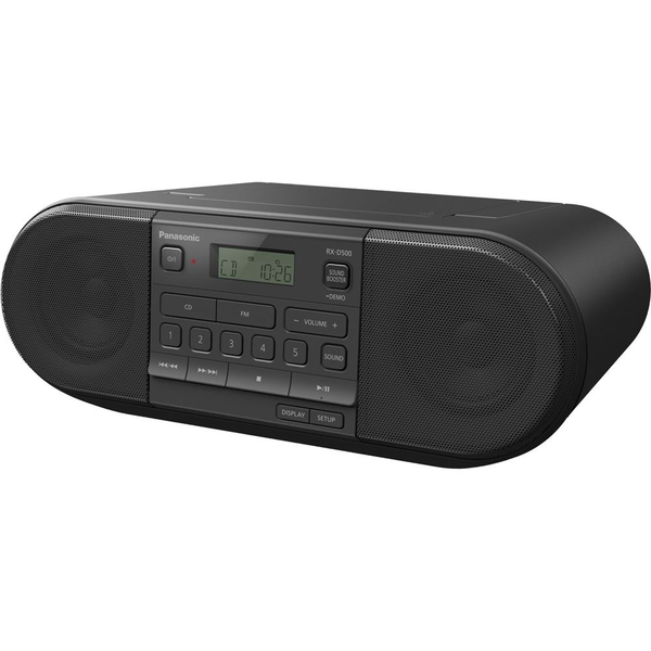 Radiopřijímač Panasonic RX-D500EG-K černý