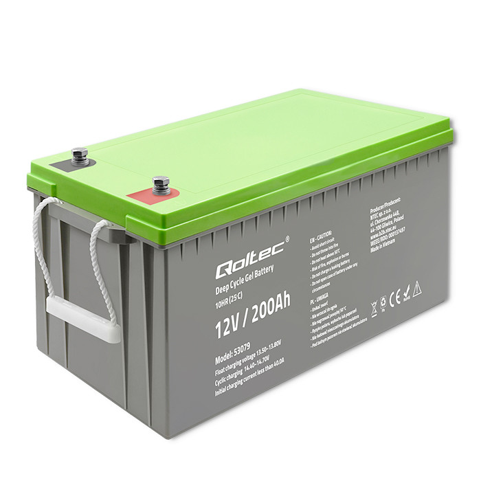 Qoltec 53079 akkumulátor (12V / 200Ah) (53079)