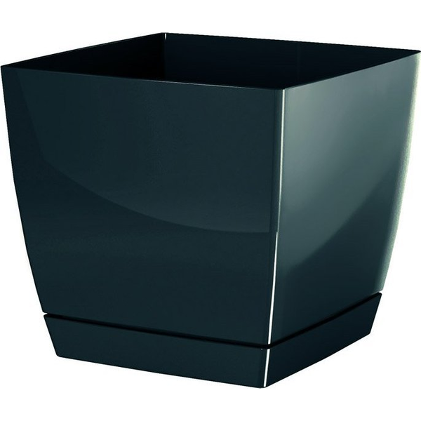Virágcserép 180x180x165 Mm Grafit COUBI Prosperplast DUKP180-426U