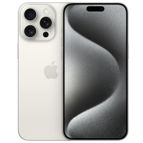Apple iPhone 15 Pro Max 1TB mobiltelefon fehér (MU7H3)