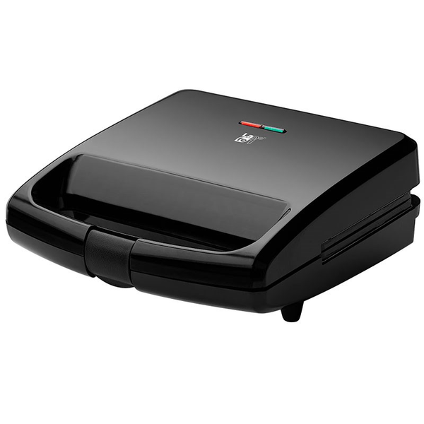 Машина за сандвичи LaFe BOP-106B, 800W, 3 в 1, Cool-Touch, Сменяема плоска, Пластмаса-Стомана, Черна