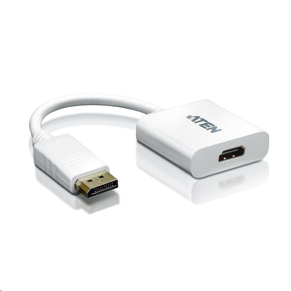 ATEN VC985-AT videokabel adapter DisplayPort HDMI Hvid