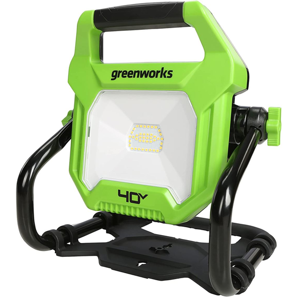 Работна лампа Greenworks G40WL, 40V, Без батерия и зарядно, Зелен