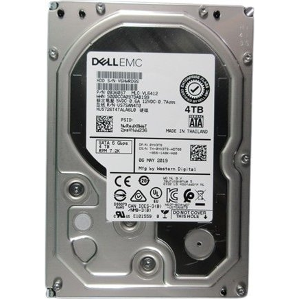 DELL 400-BRCS interne harde schijf 4 TB 7200 RPM 3.5" SATA III