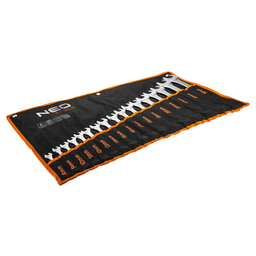 NEO Tools csillag-villáskulcs készlet 17db, 8-32mm (09-753) (09-753)