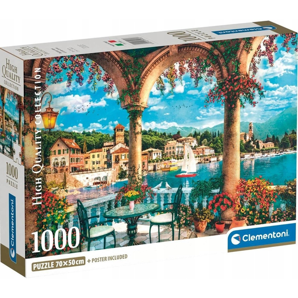 Clementoni 1000 pcs. CB HQC Balcony view of Lake Como