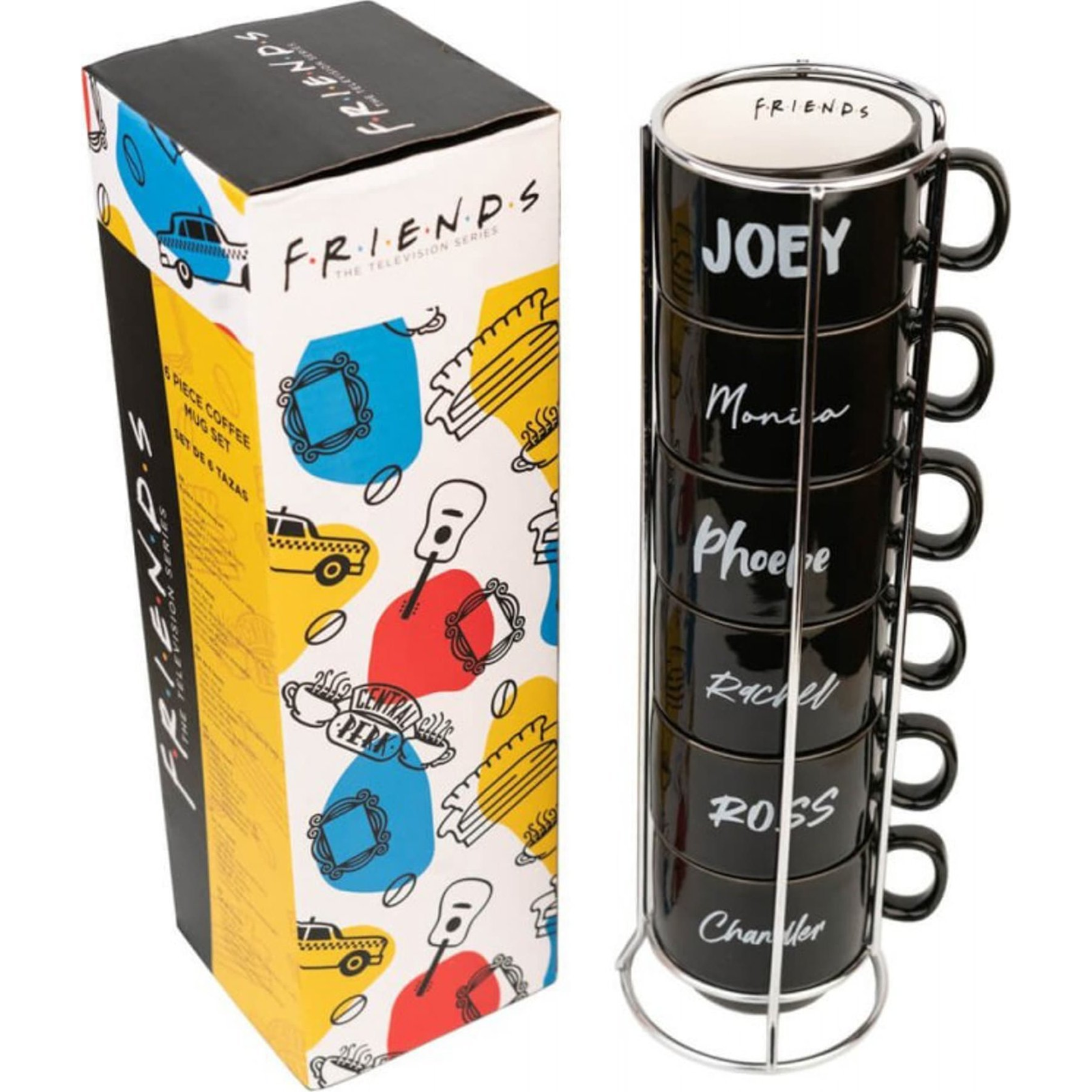 Friends - 6 db-os bögre készlet (STAZ001)